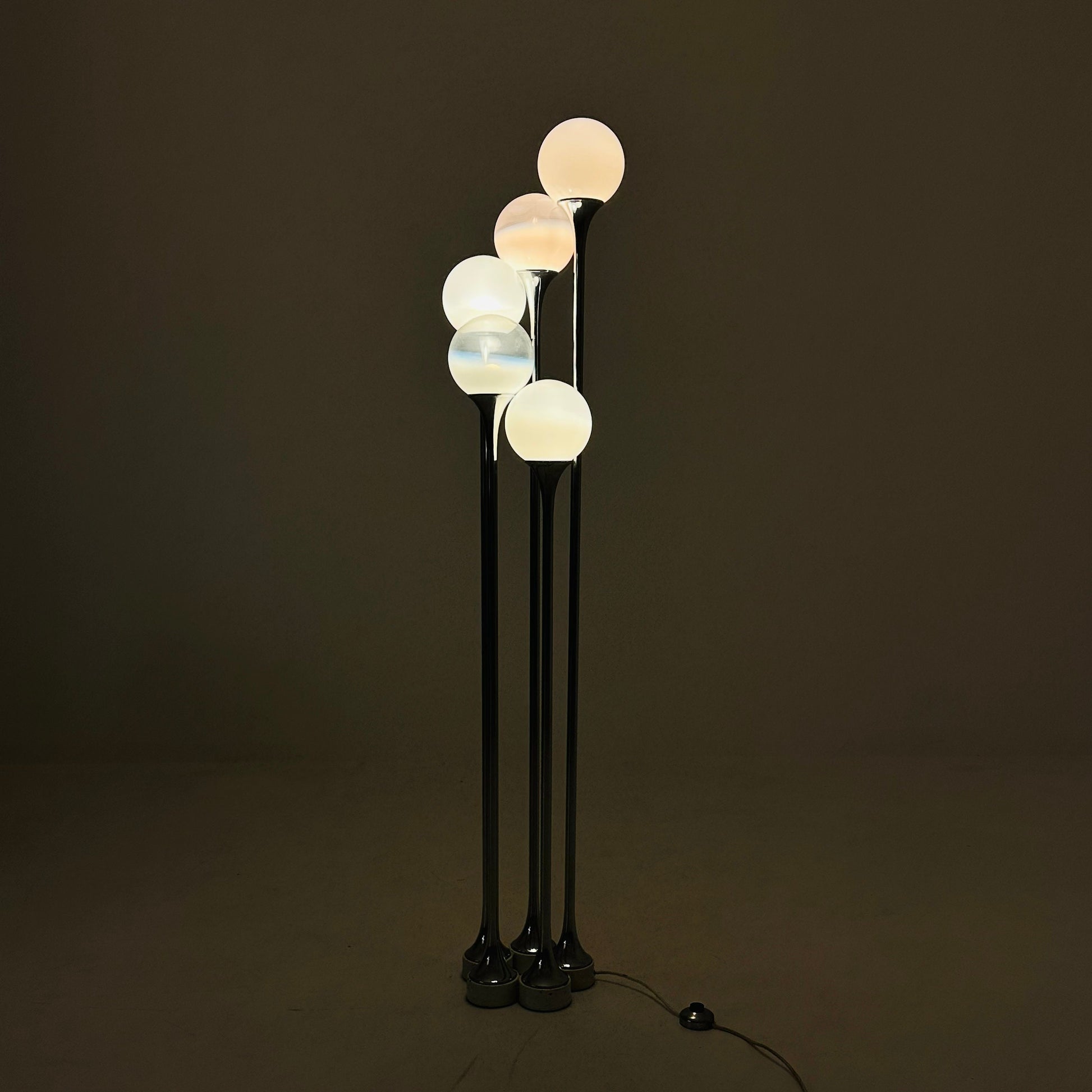 Rare Mid-Century Italian floor lamp by Targetti Sankey, 1960s