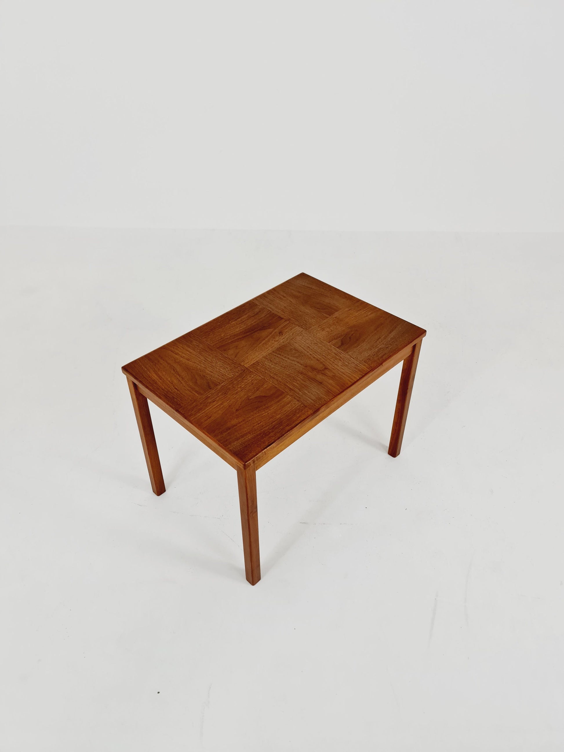 Midcentury Danish small teak side table, 1960s