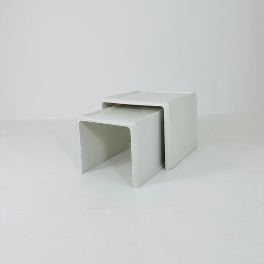 Space Age Nesting /end tables by Peter Ghyczy for Horn Collection,1970s.