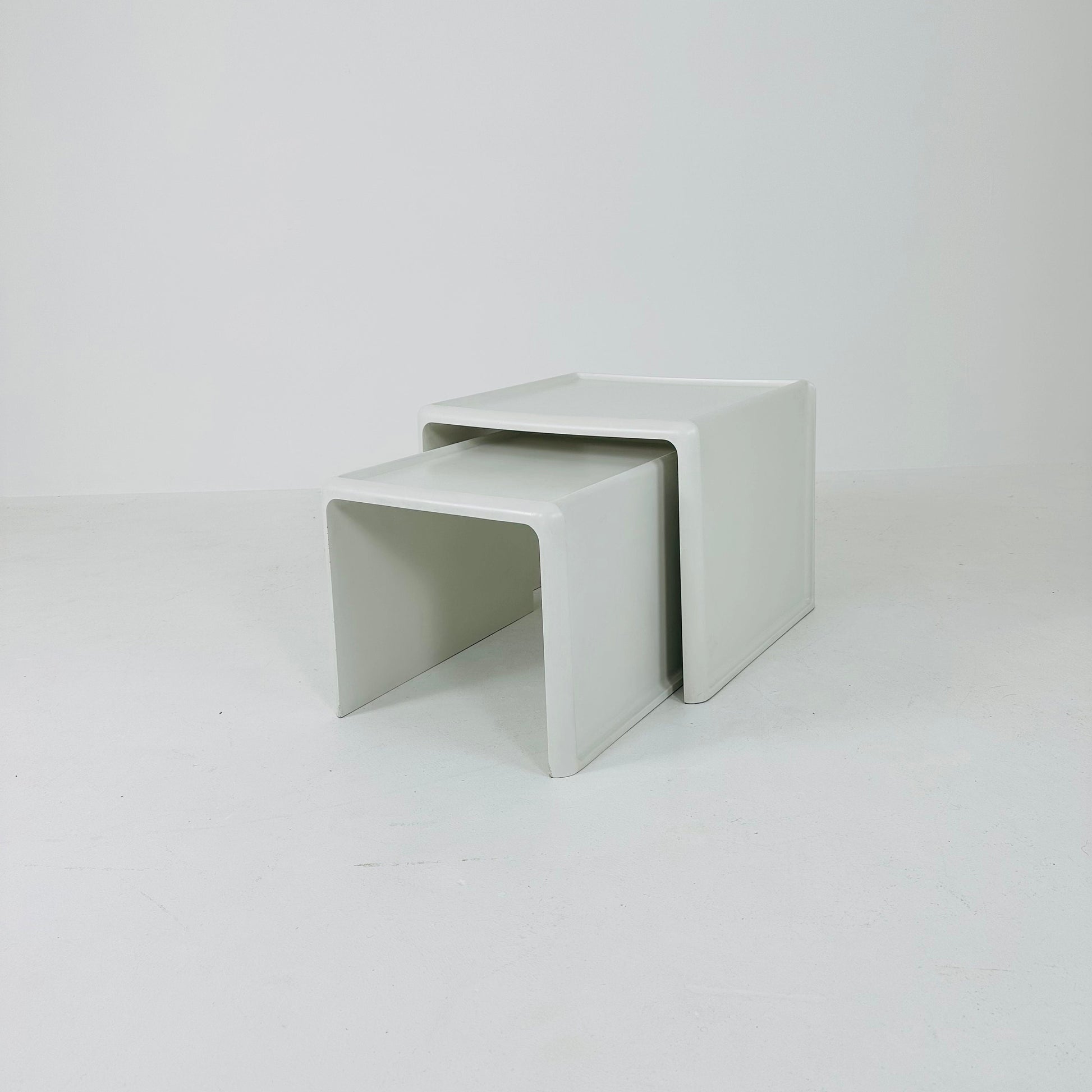 Space Age Nesting /end tables by Peter Ghyczy for Horn Collection,1970s.