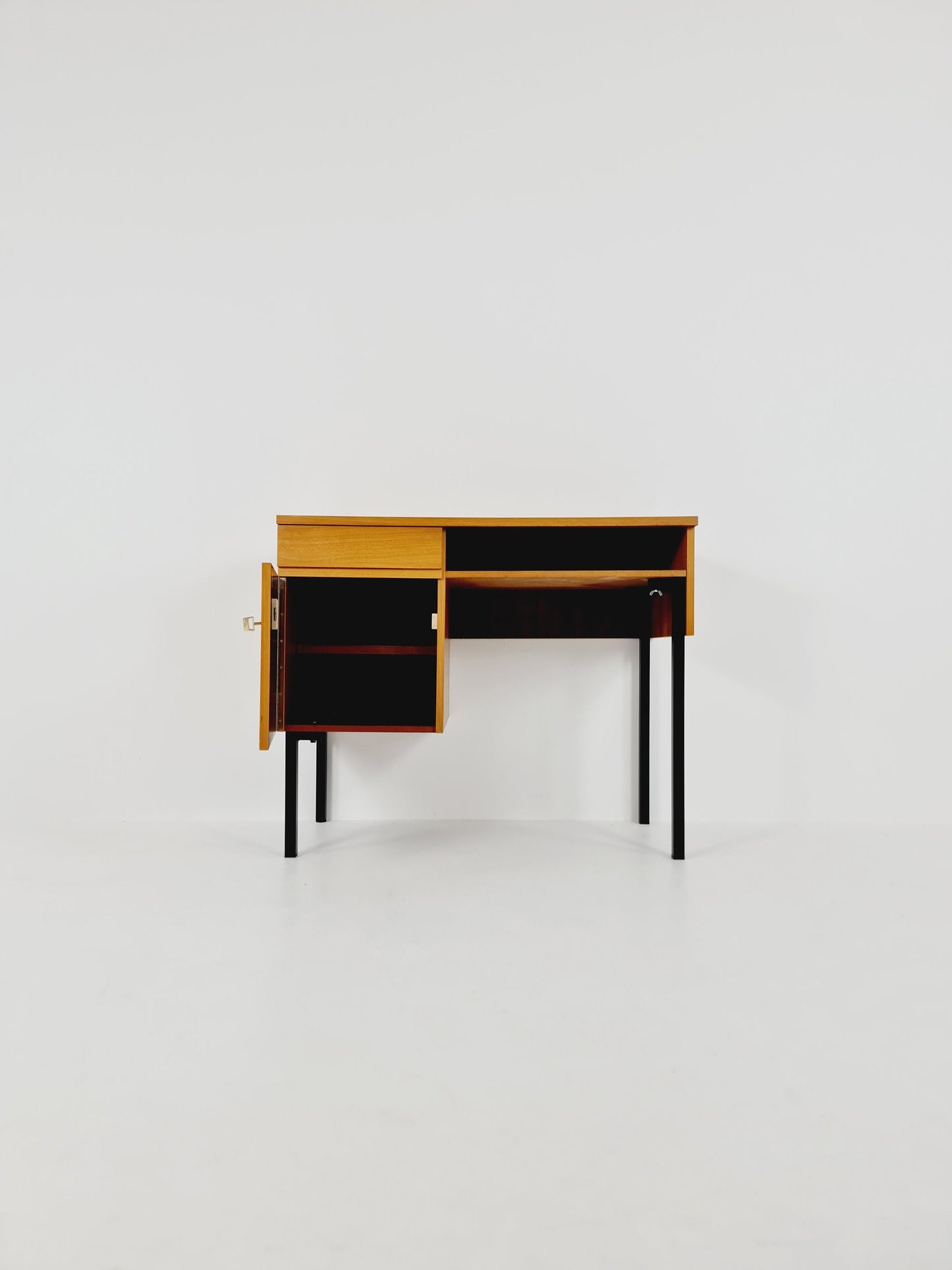 Mid century vintage desk German desk by Horn Möbel 1950s