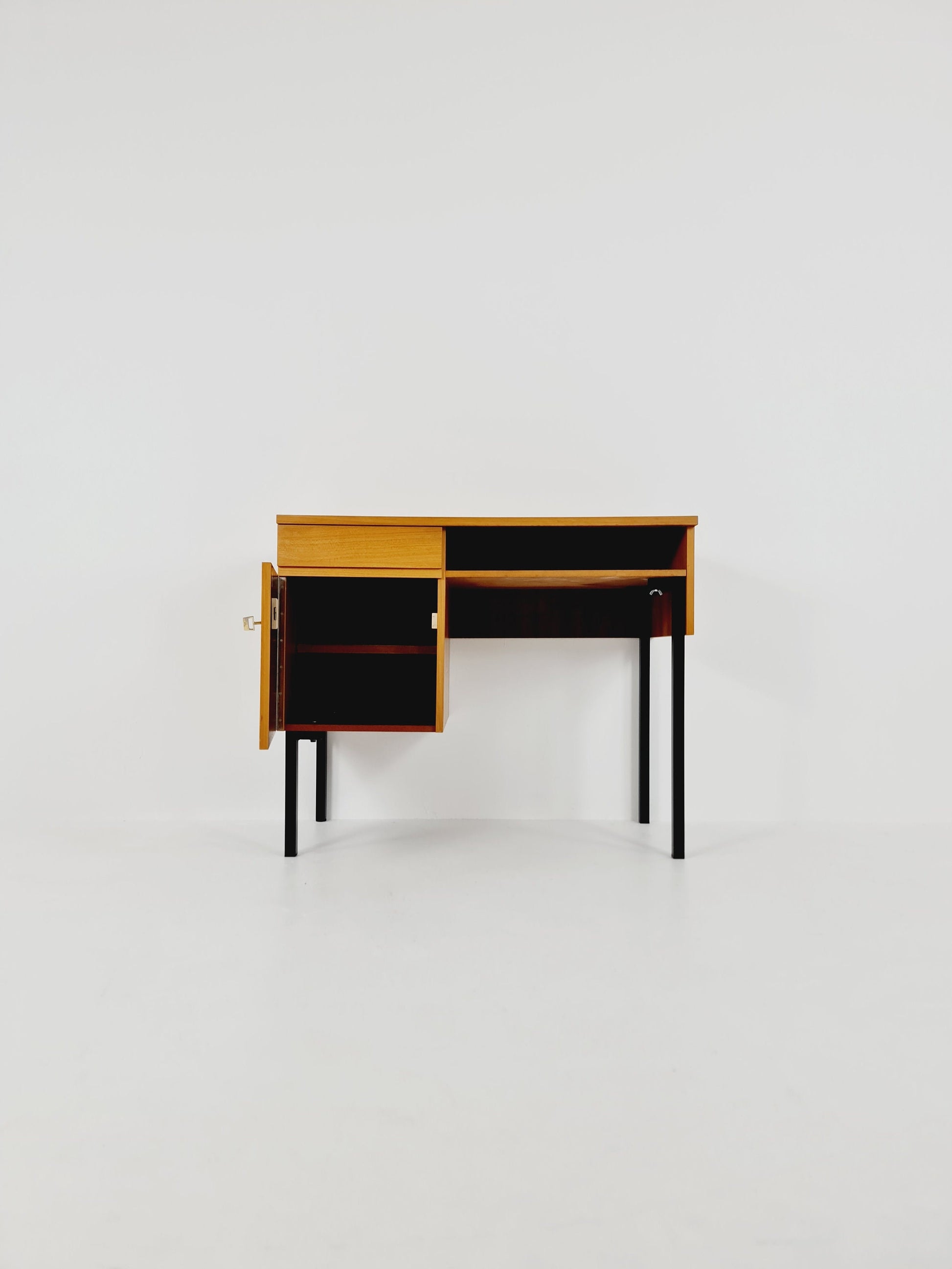 Mid century vintage desk German desk by Horn Möbel 1950s