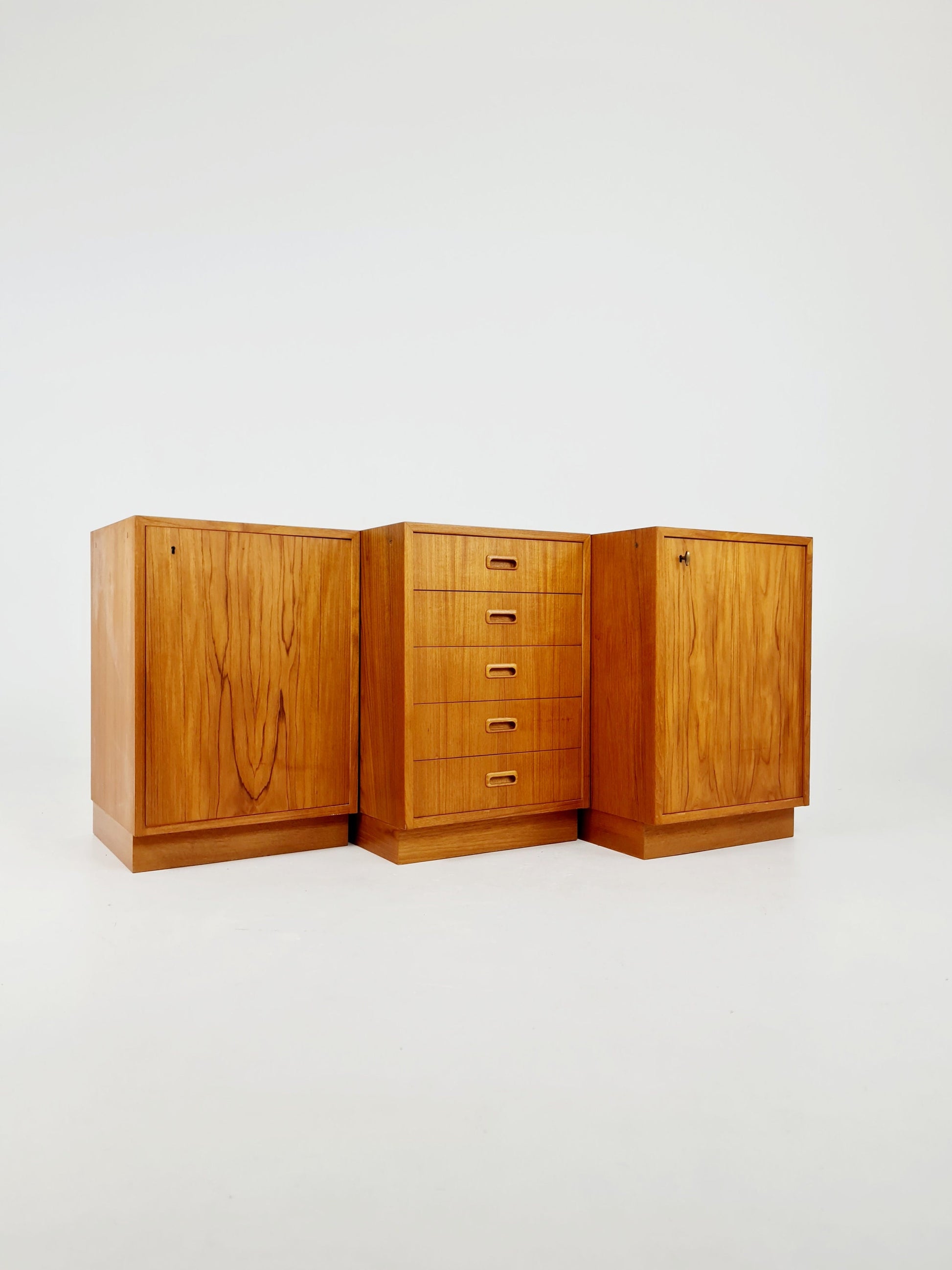 Mid century Modern Swedish teak modular sideboard, 1960s