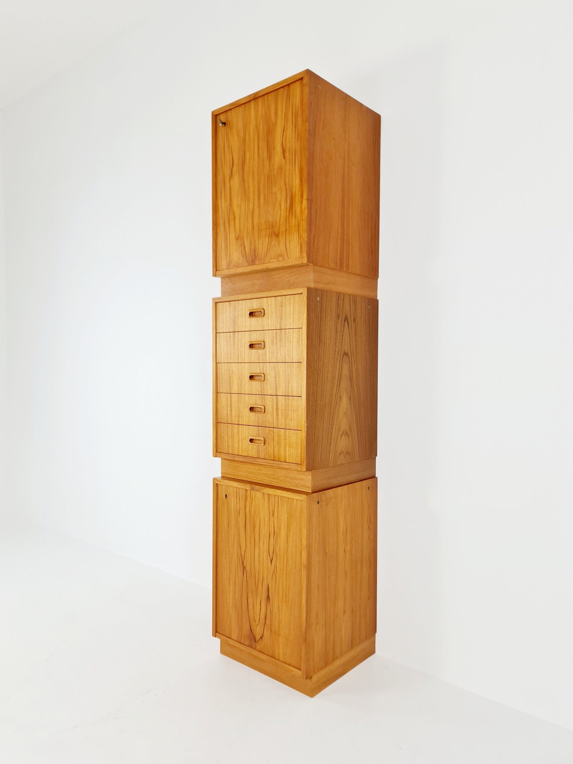 Mid century Modern Swedish teak modular sideboard, 1960s