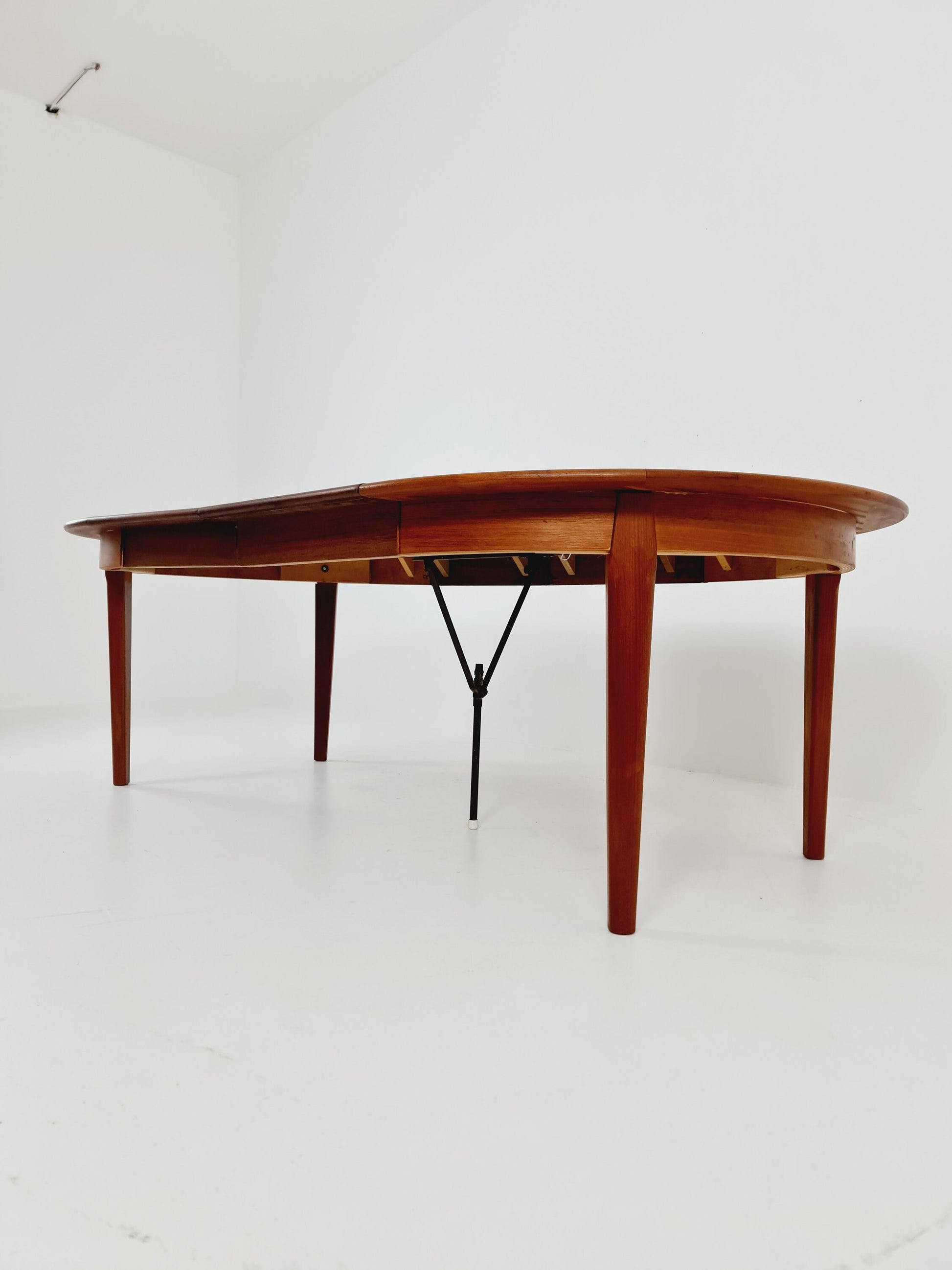 Danish Modern Falster Teak Expandable Dining Table, 1960s