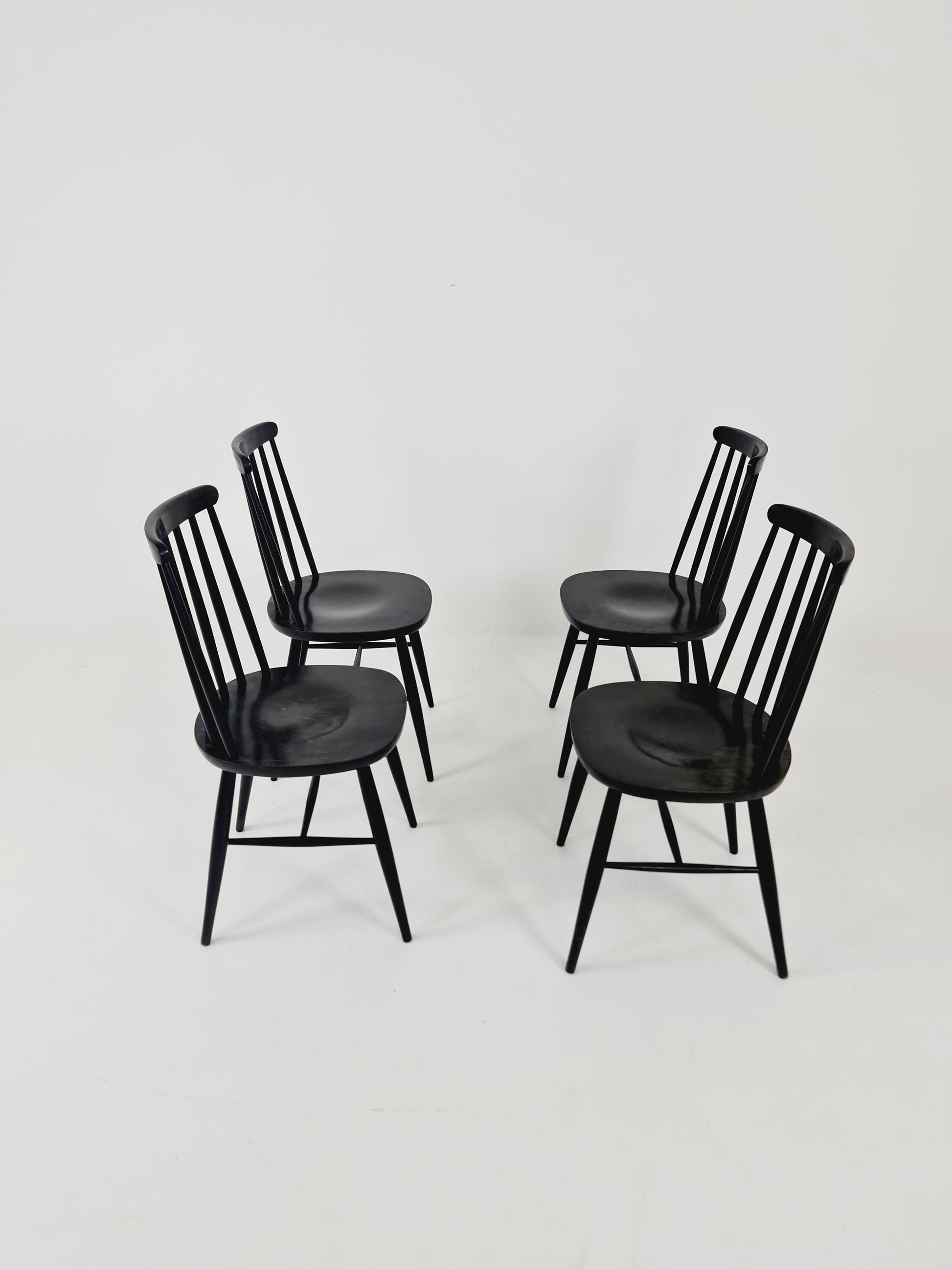 German dinning chair by Ilmari Tapiovaara for Möbel Mann, 1960s, set of 2