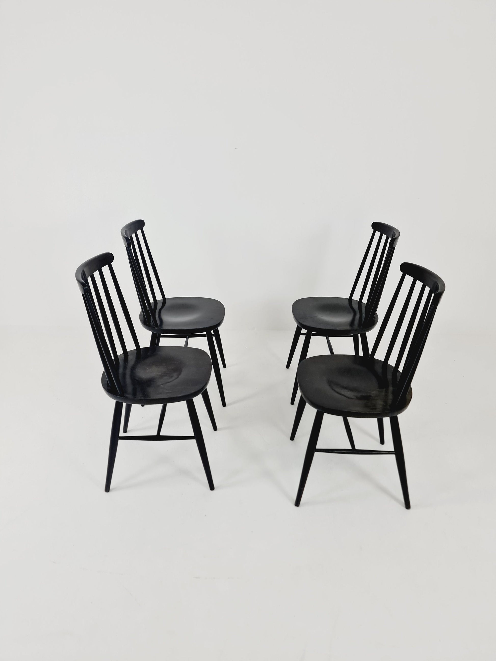 German dinning chair by Ilmari Tapiovaara for Möbel Mann, 1960s, set of 2