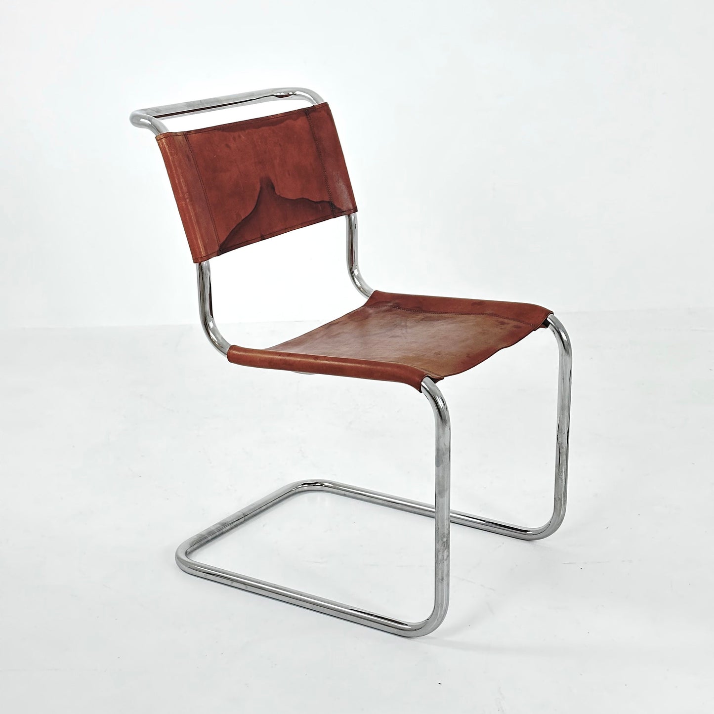 1 of 6 Mid-Century Vintage S33 Chair by Mart Stam & Marcel Breuer from Thonet 1980s