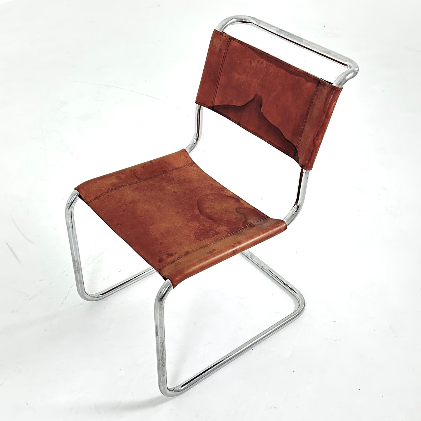 1 of 6 Mid-Century Vintage S33 Chair by Mart Stam & Marcel Breuer from Thonet 1980s