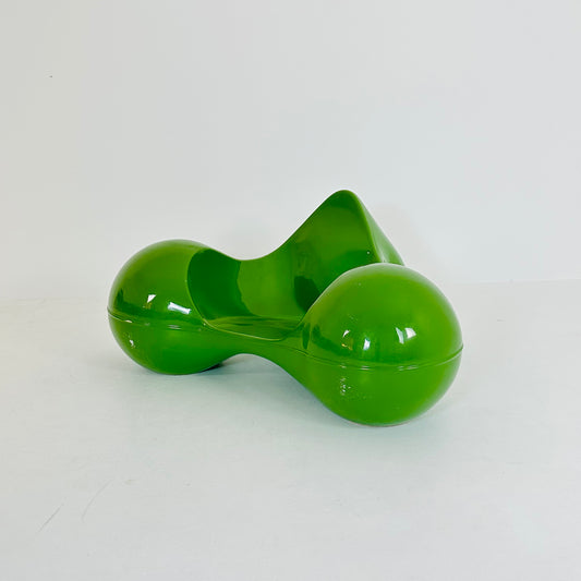 Iconic Space age Finnish Tomato Chair in Green by Eero Aarnio for Adelta 1970s