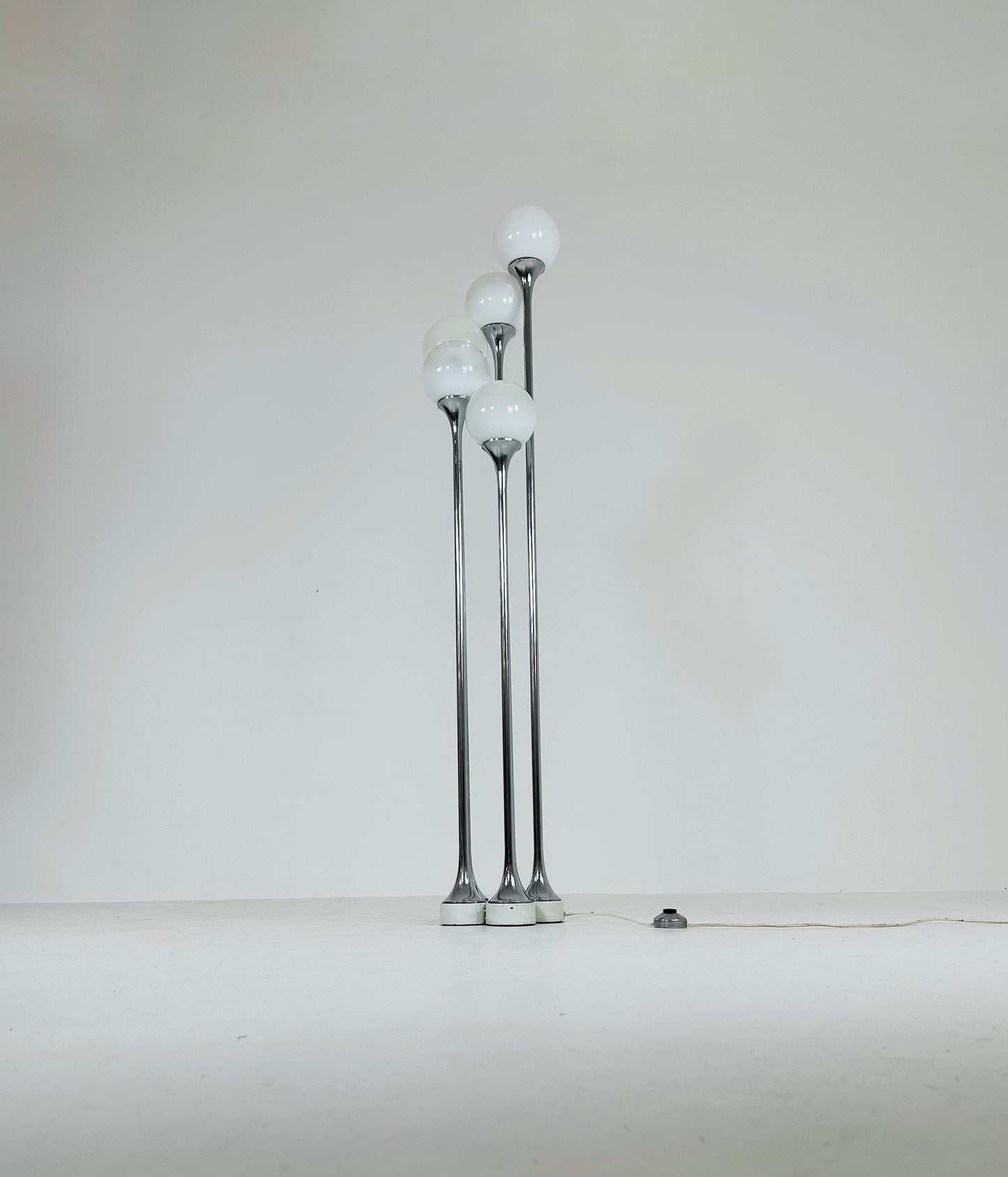 Rare Mid-Century Italian floor lamp by Targetti Sankey, 1960s