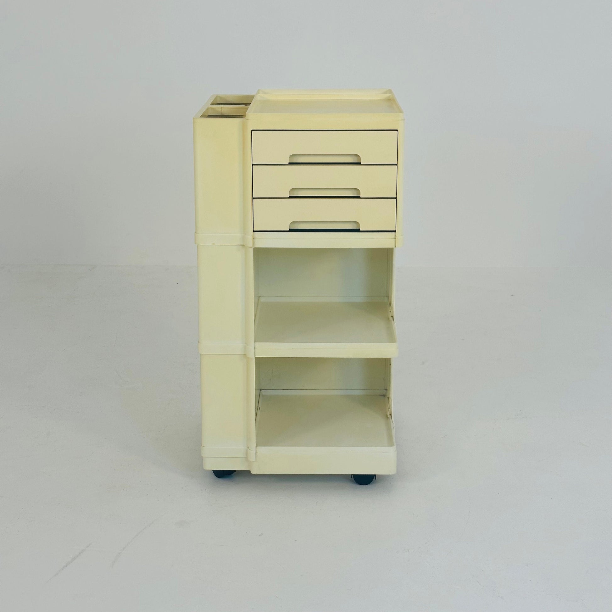 Rolling Artists trolley by Giovanni Pelis for Stile Neolt 1980s