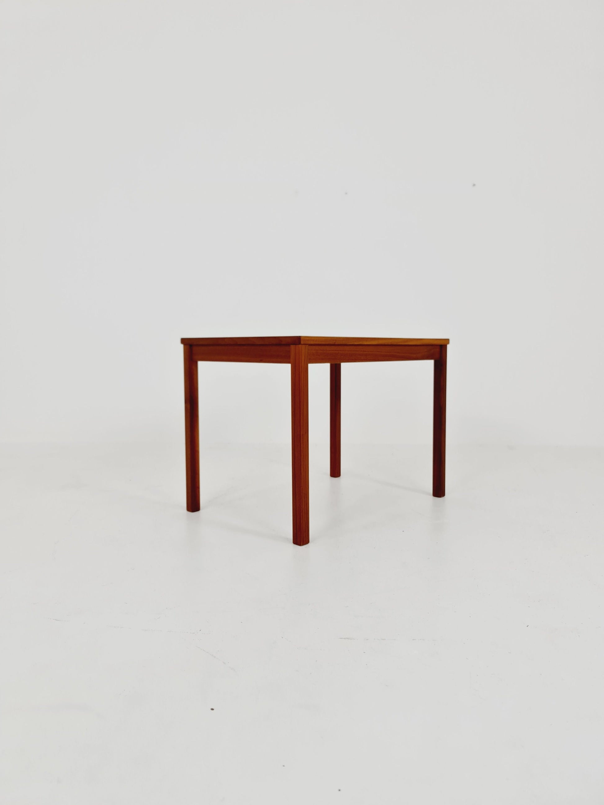 Midcentury Danish small teak side table, 1960s