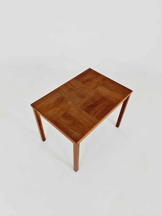 Midcentury Danish small teak side table, 1960s