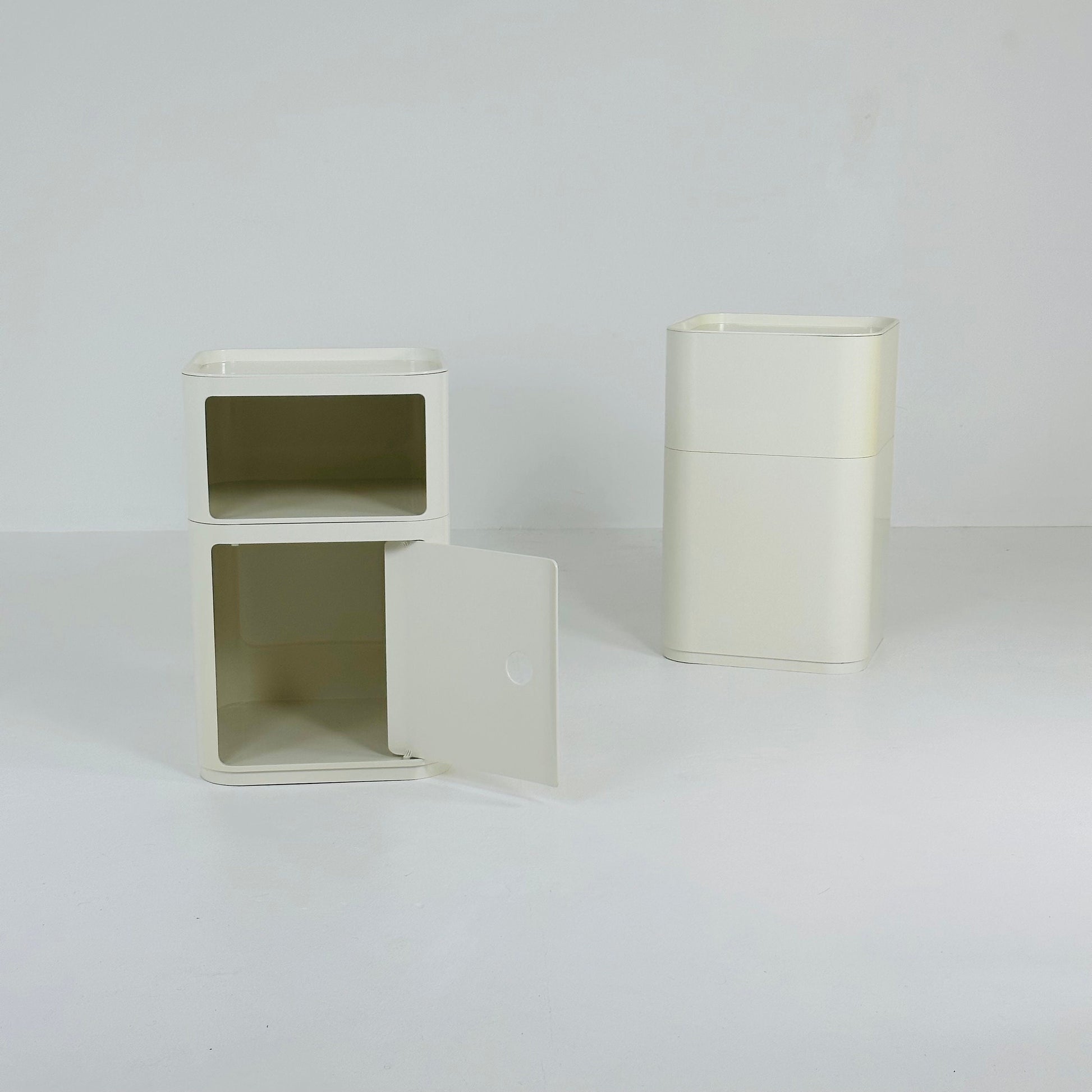 Off-White Modular Trolley by Anna Castelli for Kartell, Italy, 1960s