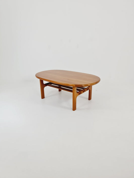 Danish Teak solid coffee table/ side table By Niels Bach for Randers Möbel, 1960s