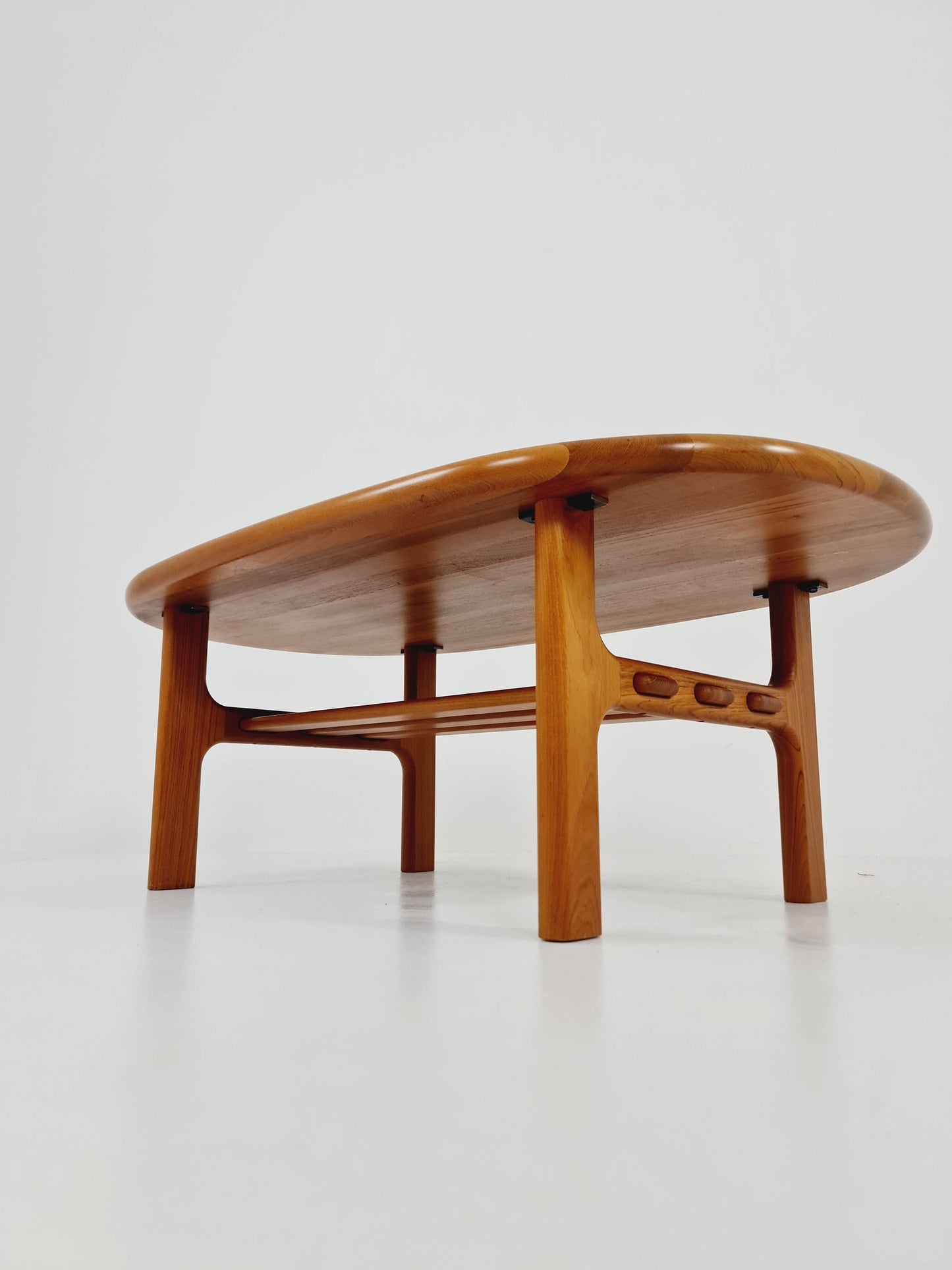 Danish Teak solid coffee table/ side table By Niels Bach for Randers Möbel, 1960s
