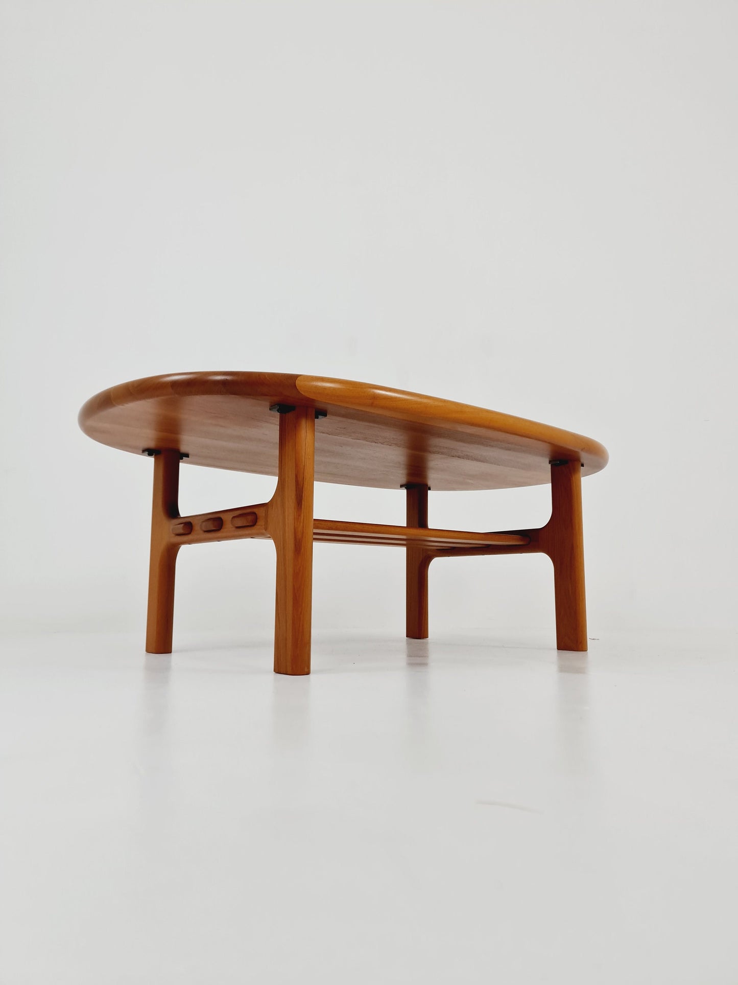 Danish Teak solid coffee table/ side table By Niels Bach for Randers Möbel, 1960s