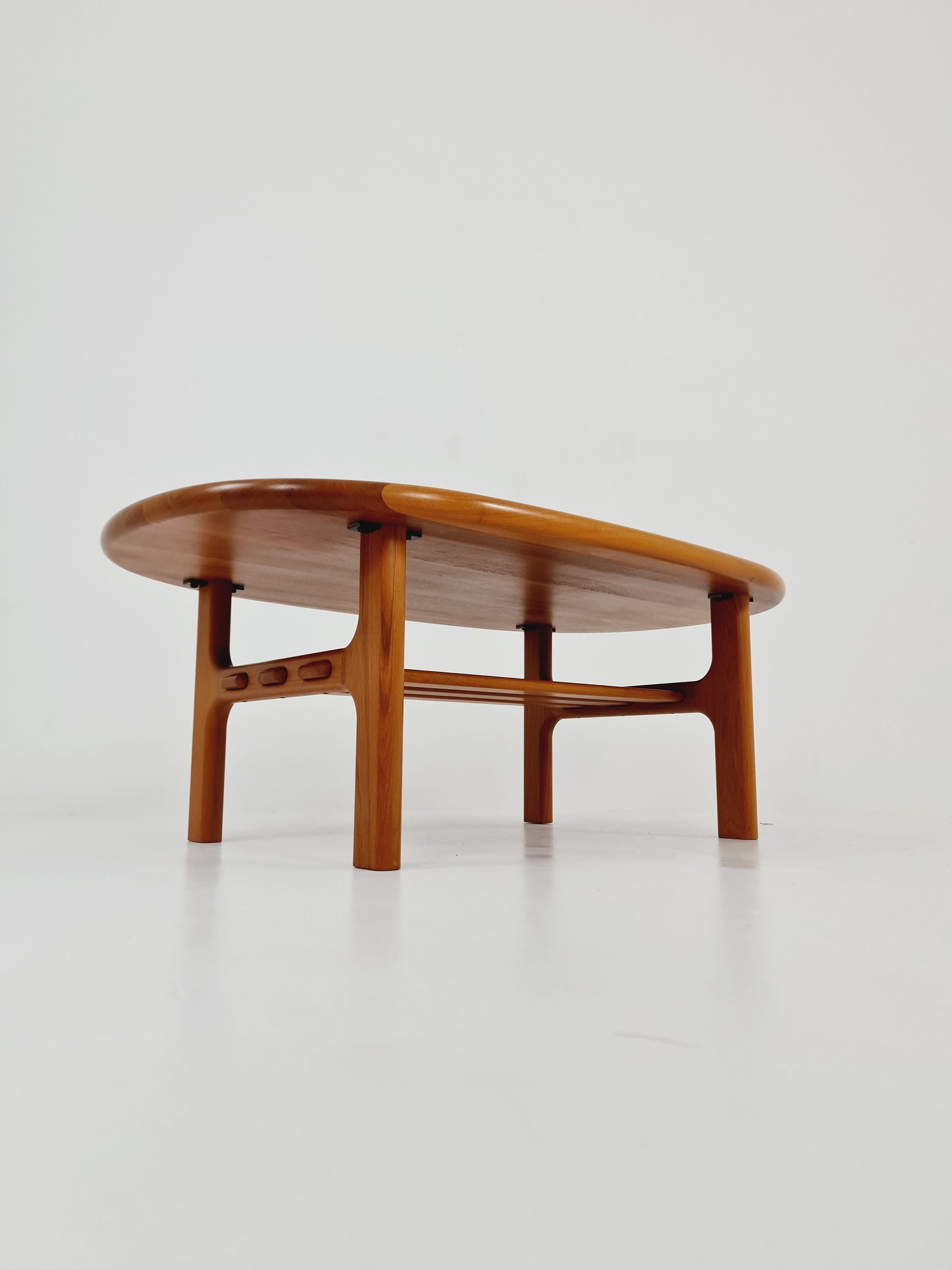 Danish Teak solid coffee table/ side table By Niels Bach for Randers Möbel, 1960s