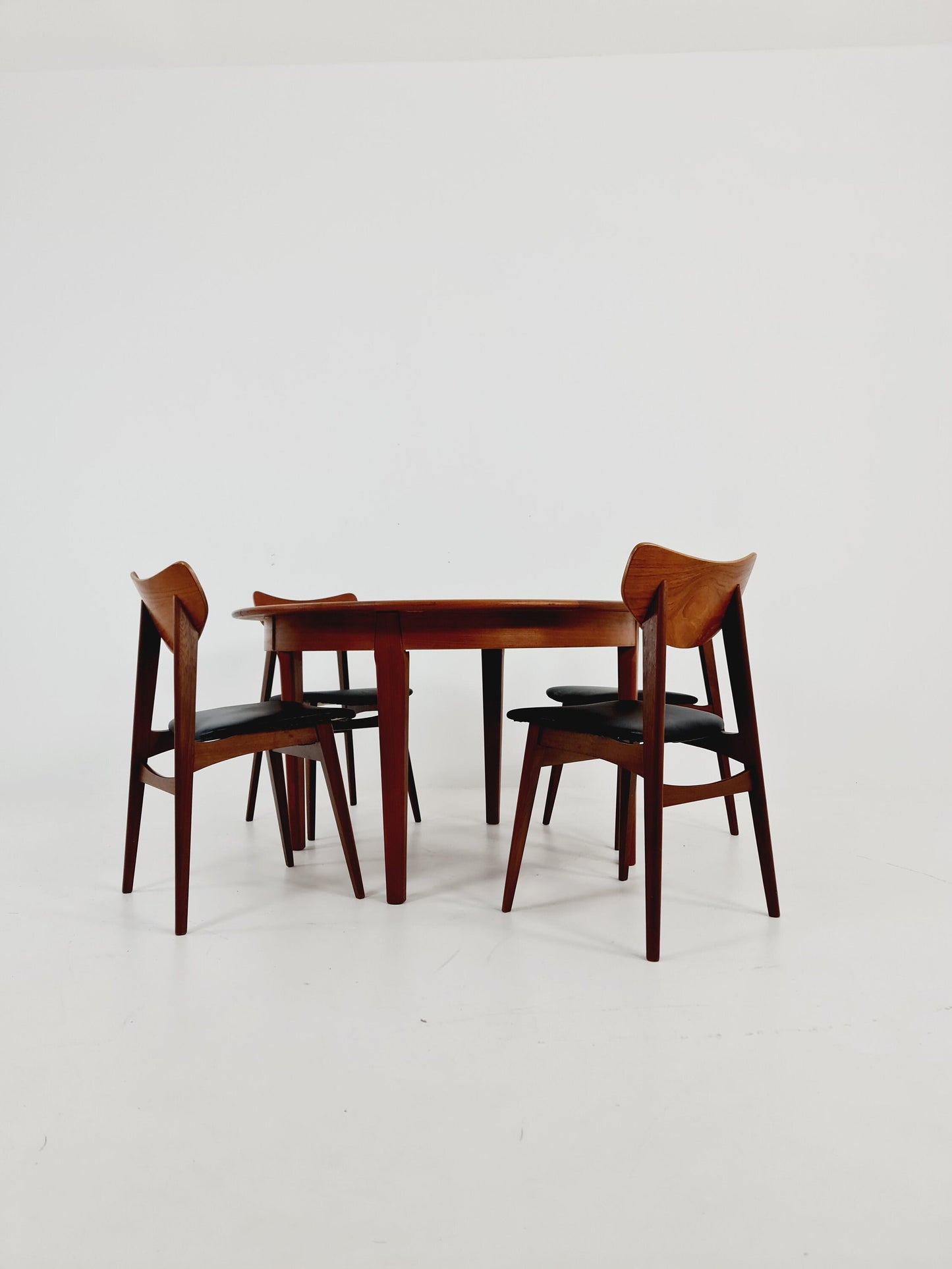Danish Modern Falster Teak Expandable Dining Table, 1960s