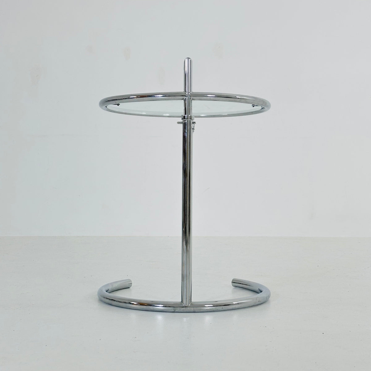 Mid century Vintage style of the Adjustable Table E 1027 by Eileen Gray Italy 1990s