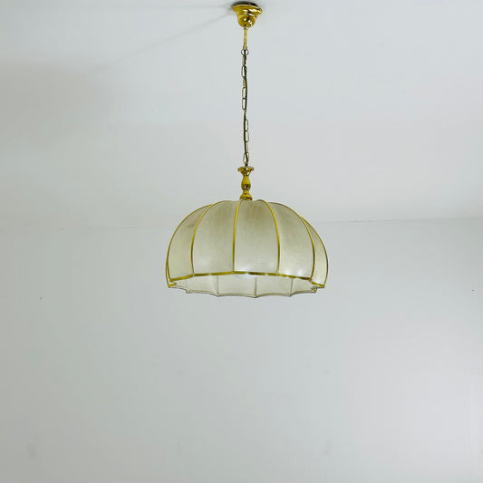 Mid century Colonial style ceiling lamp , Italy, 1970s