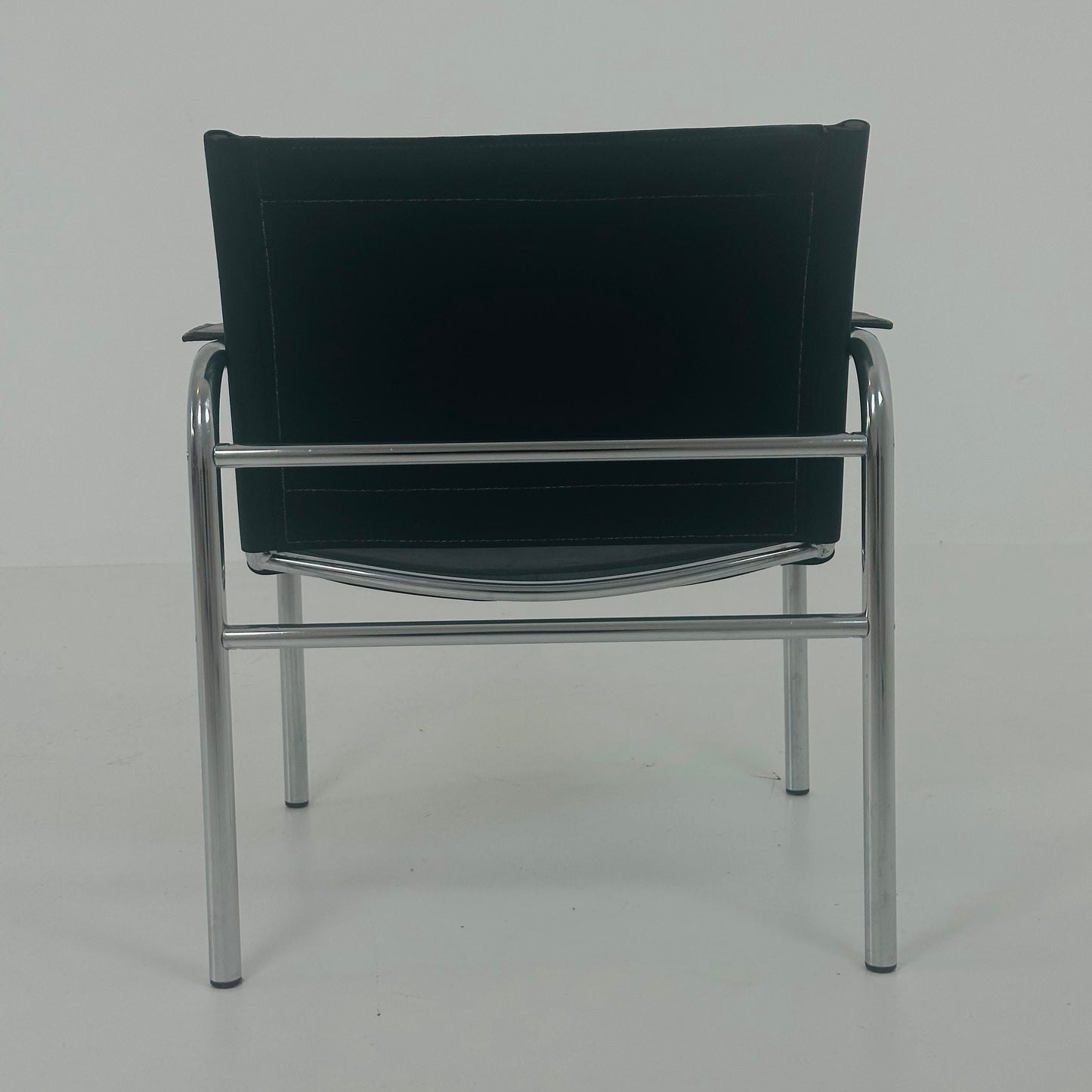 Mid century Klinte leather lounge chair by Tord Björklund, 1970 IKEA Sweden