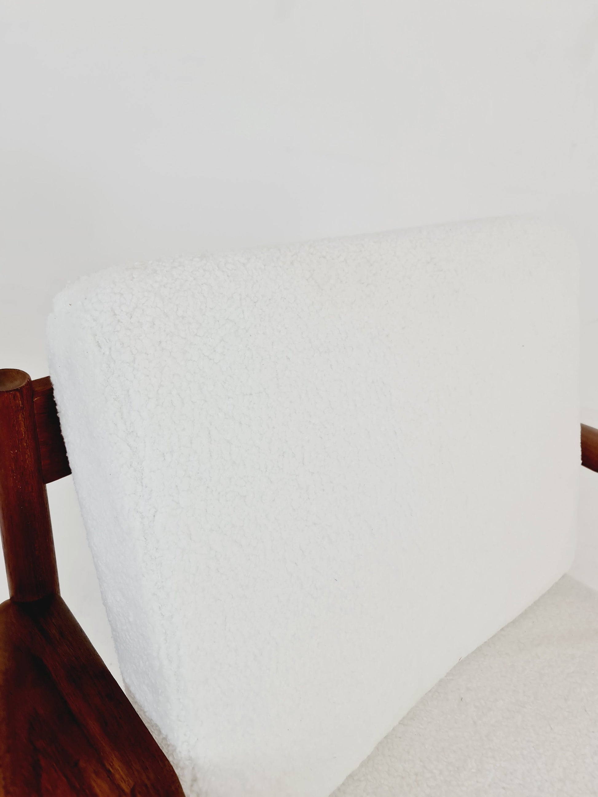Mid-century Rare Danish teak lounge chair/ Easy chair by Grete Jalk For France &Son , 1960s