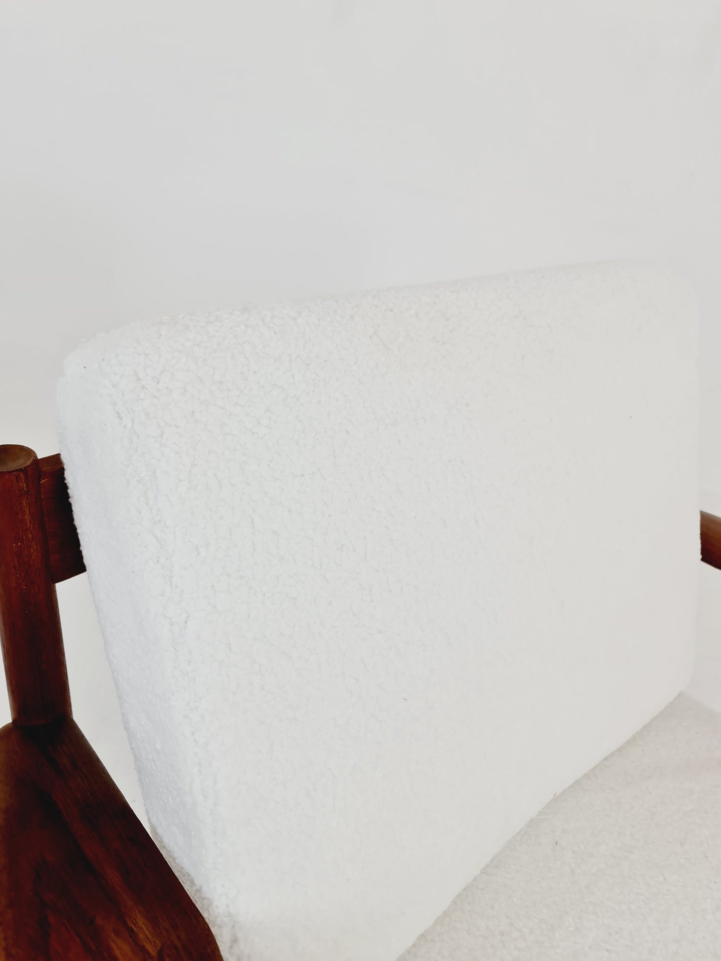 Mid-century Rare Danish teak lounge chair/ Easy chair by Grete Jalk For France &Son , 1960s