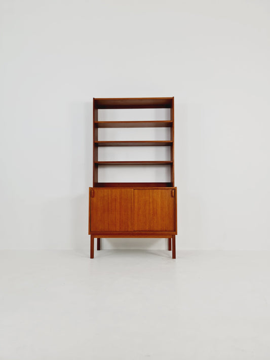 Swedish vintage chest of drawers/ book case teak by Fridhagen for Bodafors, 1960s