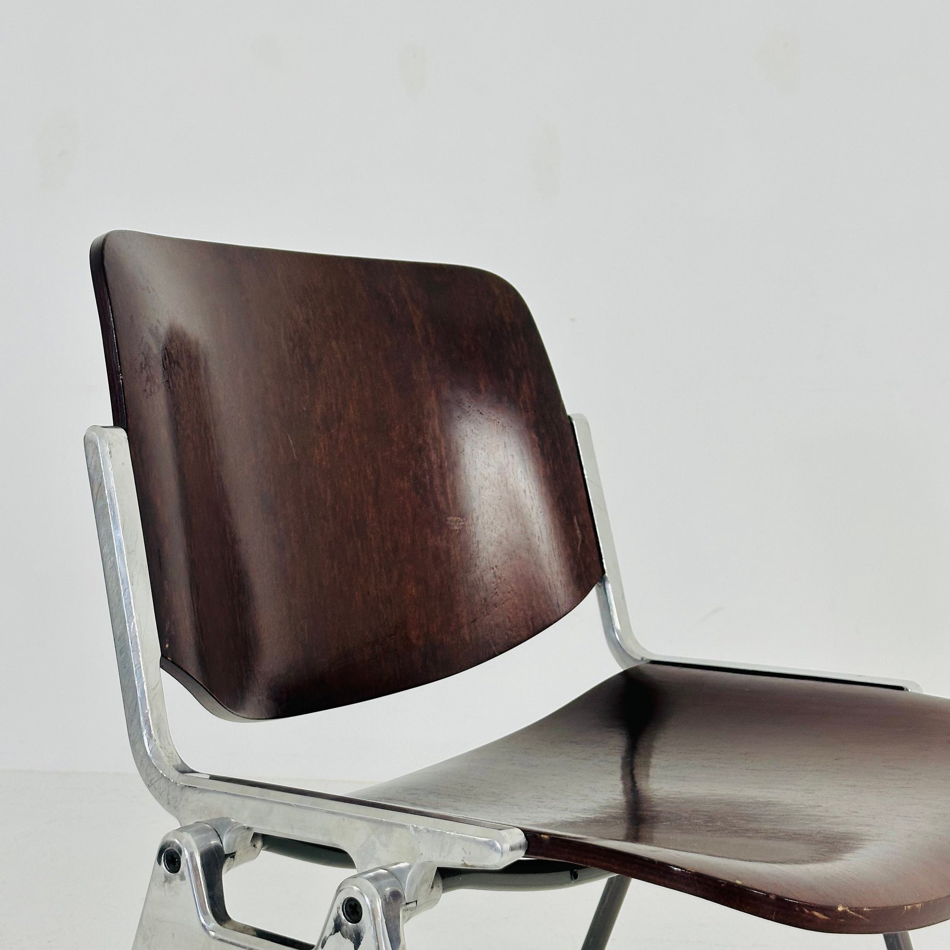 Mid century Italian Castelli Chair by Giancarlo Piretti 1960s