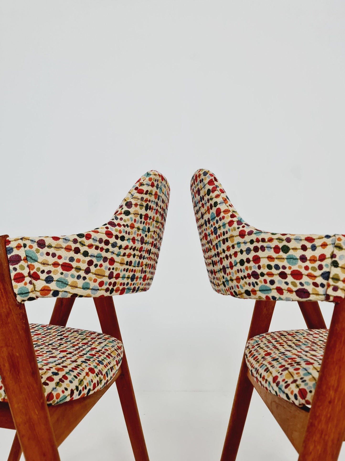 Mid Century Danish dining chairs by Kai Kristiansen for Schou Andersen Model 170 - 1960s, set of 2