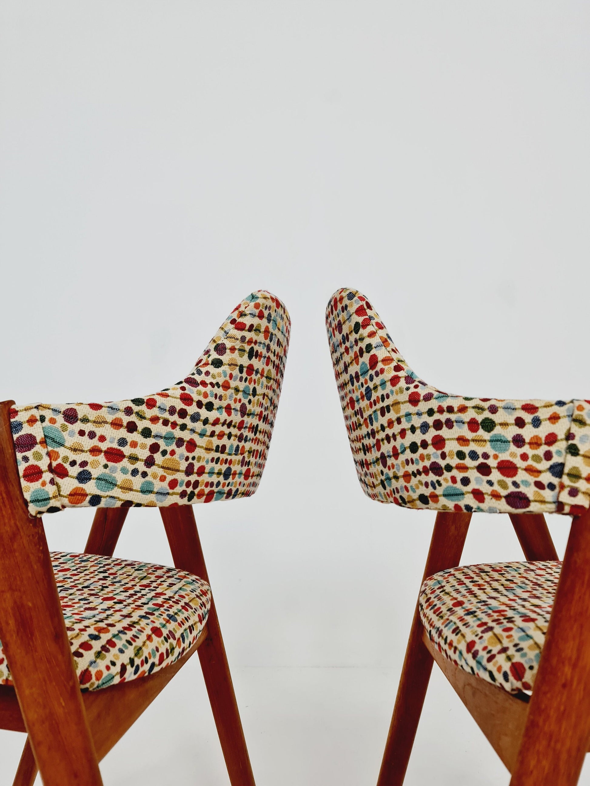 Mid Century Danish dining chairs by Kai Kristiansen for Schou Andersen Model 170 - 1960s, set of 2