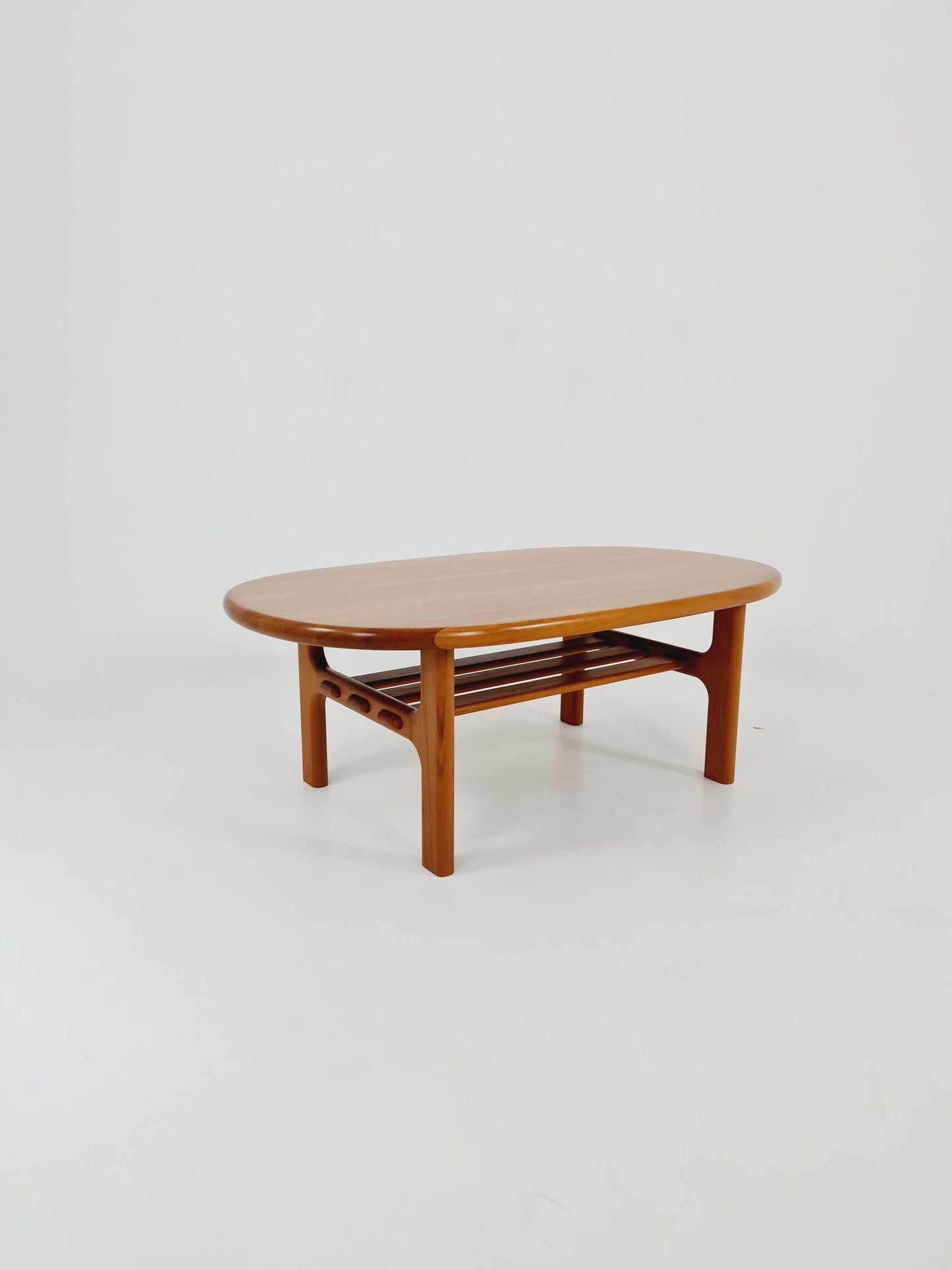 Danish Teak solid coffee table/ side table By Niels Bach for Randers Möbel, 1960s