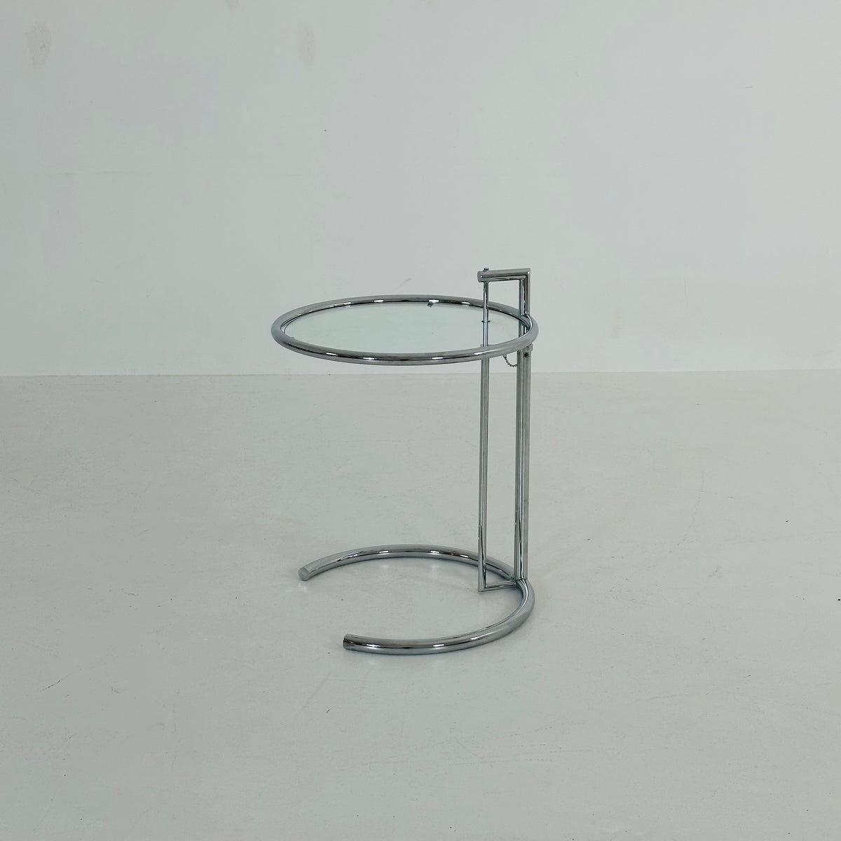 Mid century Vintage style of the Adjustable Table E 1027 by Eileen Gray Italy 1990s