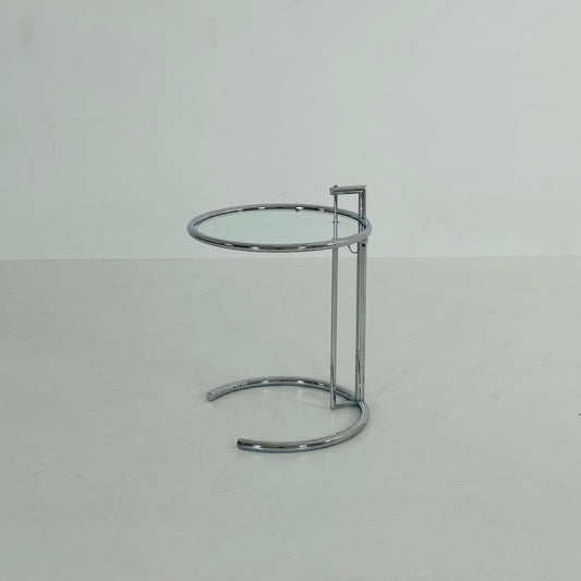 Mid century Vintage style of the Adjustable Table E 1027 by Eileen Gray Italy 1990s