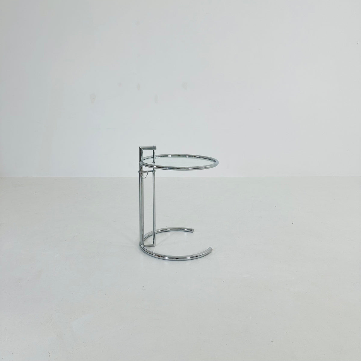 Mid century Vintage style of the Adjustable Table E 1027 by Eileen Gray Italy 1990s