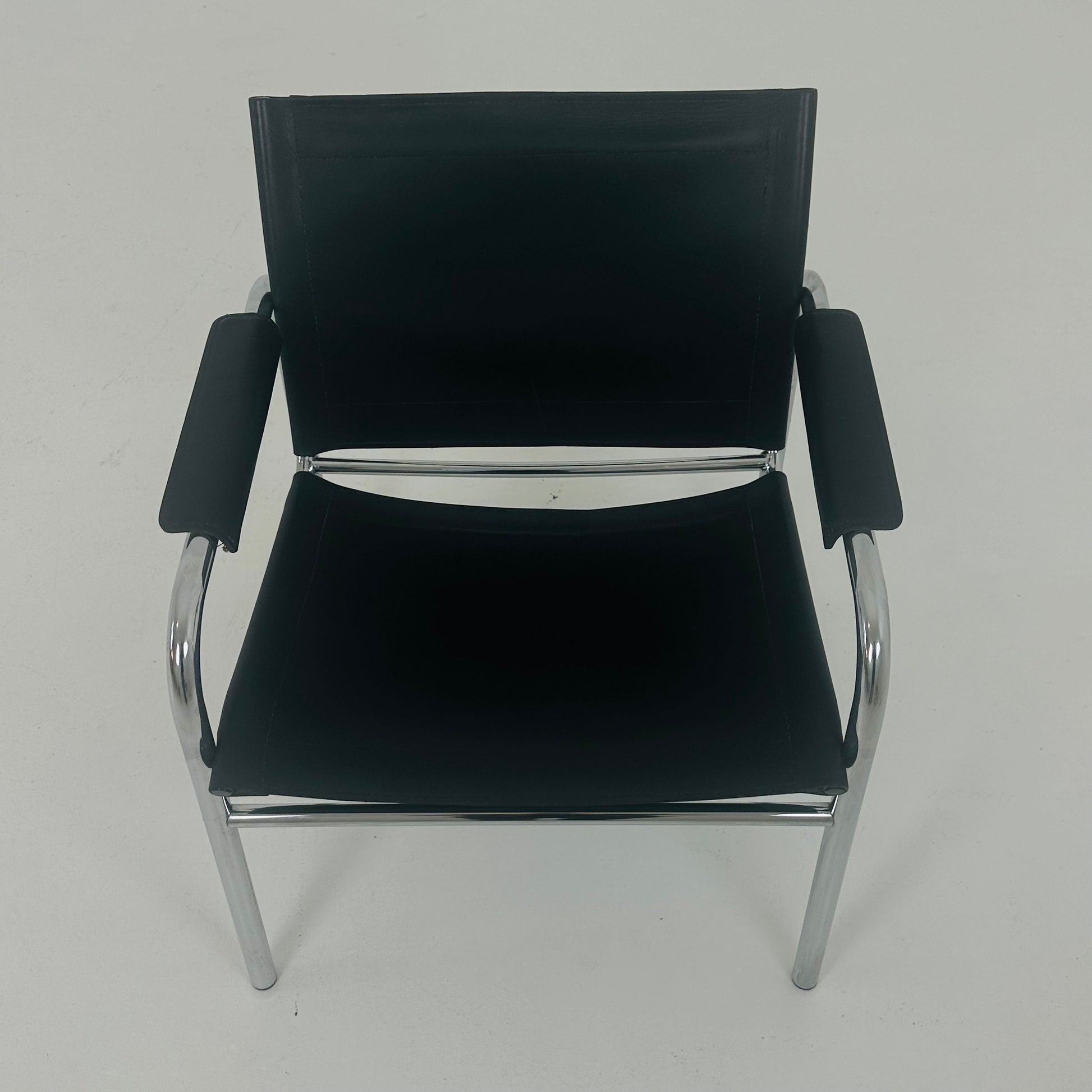 Mid century Klinte leather lounge chair by Tord Björklund, 1970 IKEA Sweden