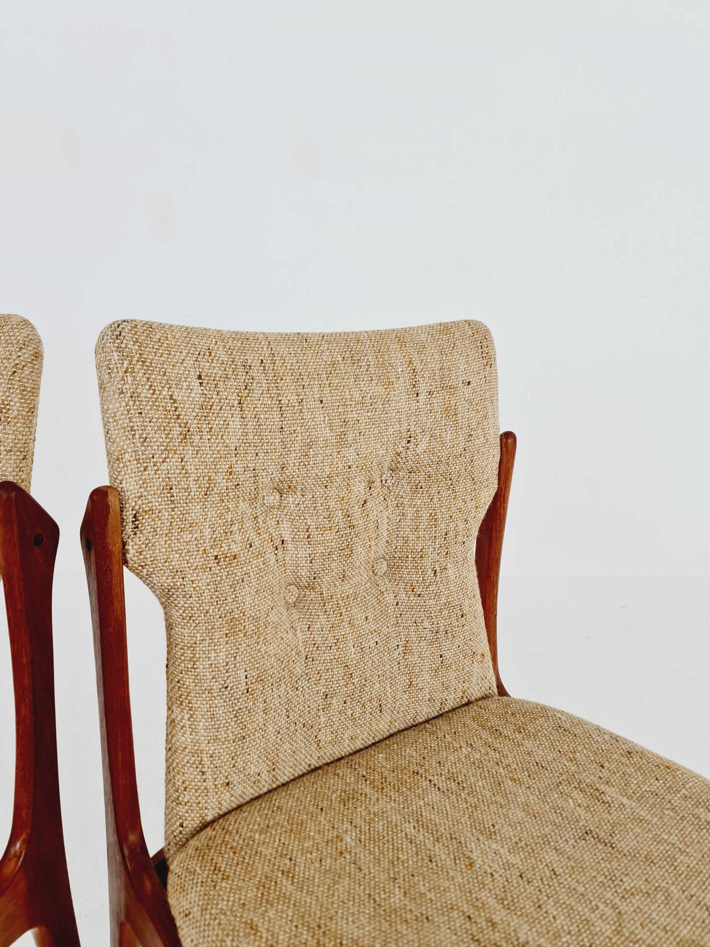 Vintage Danish teak dining charis by Vamdrup Stolefabrik, 1960s, set of 2