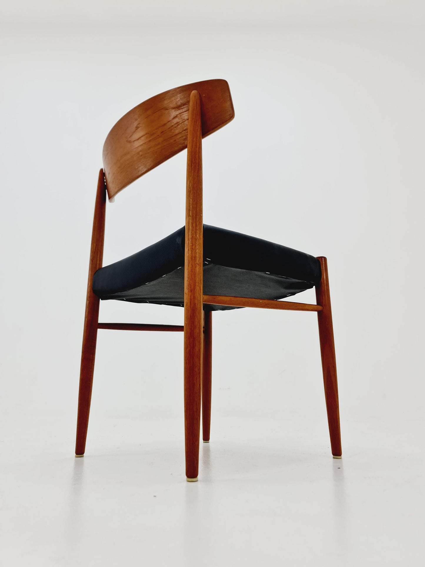 Danish teak dining chair by A.M Mobler modell 501 1960s,