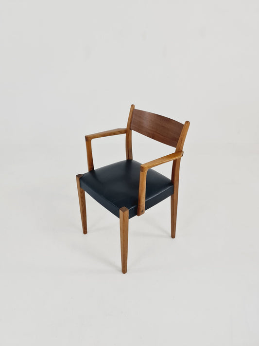 Vintage Midcentury German beech chair by Casala, 1950s