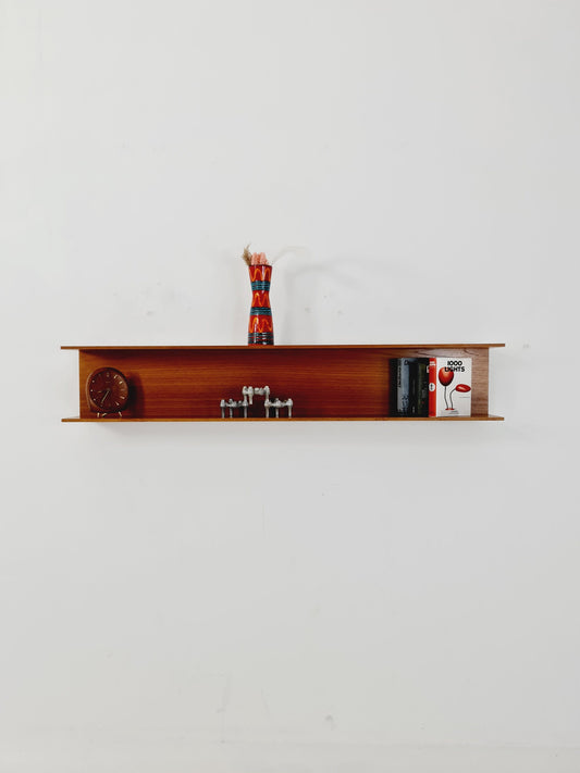 Long German Wilheilm Renz for Walter Renz hanging shelf, 1960s