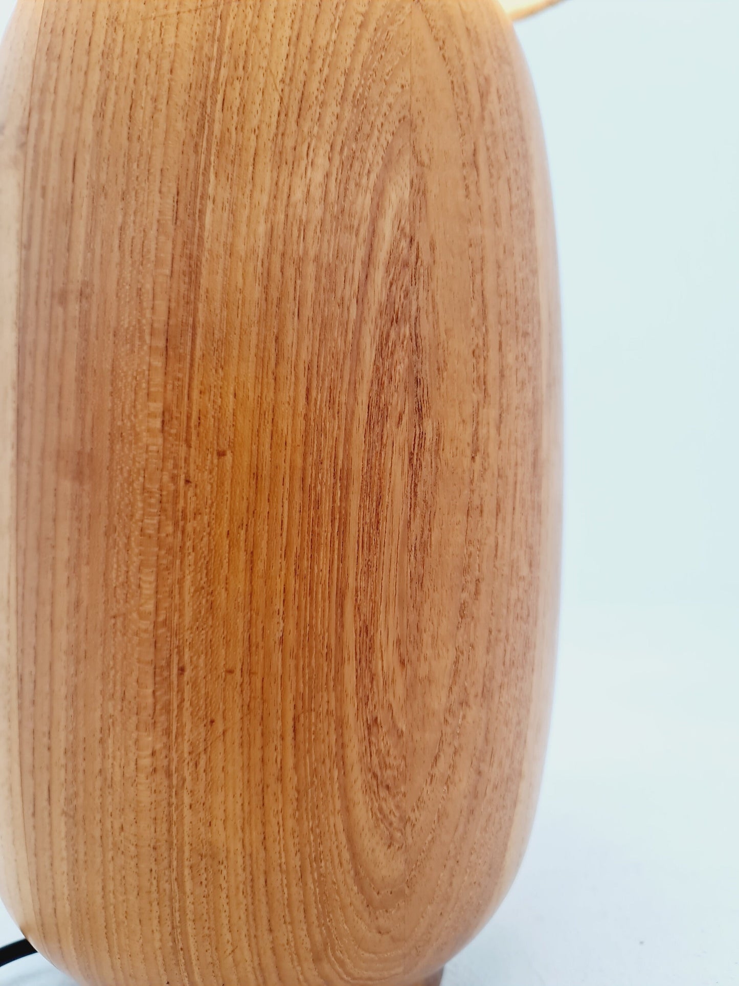 Mid century solid teak table lamp by Dyrlund , 1960s