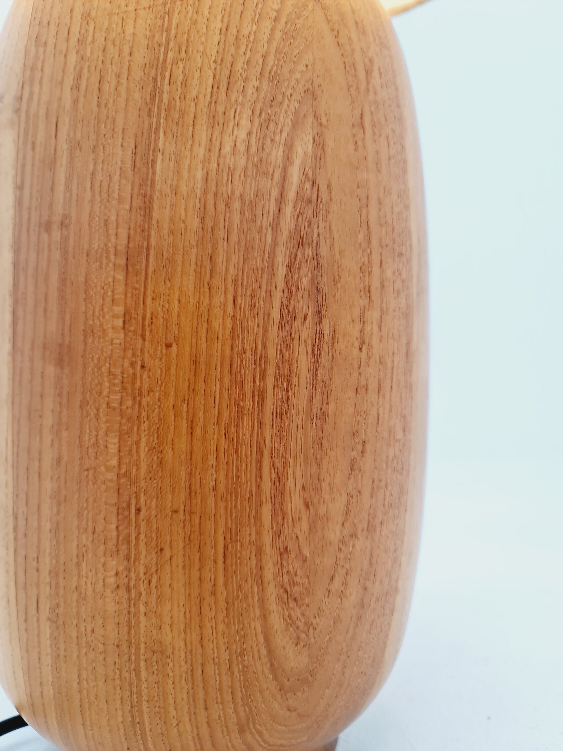 Mid century solid teak table lamp by Dyrlund , 1960s