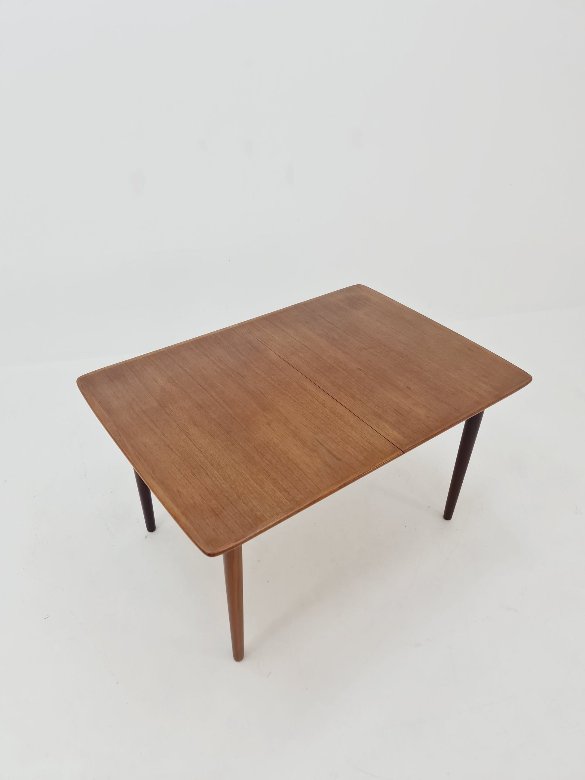 MId Century Large teak Dining Table By Gustav Bahus , Norway , 1960s
