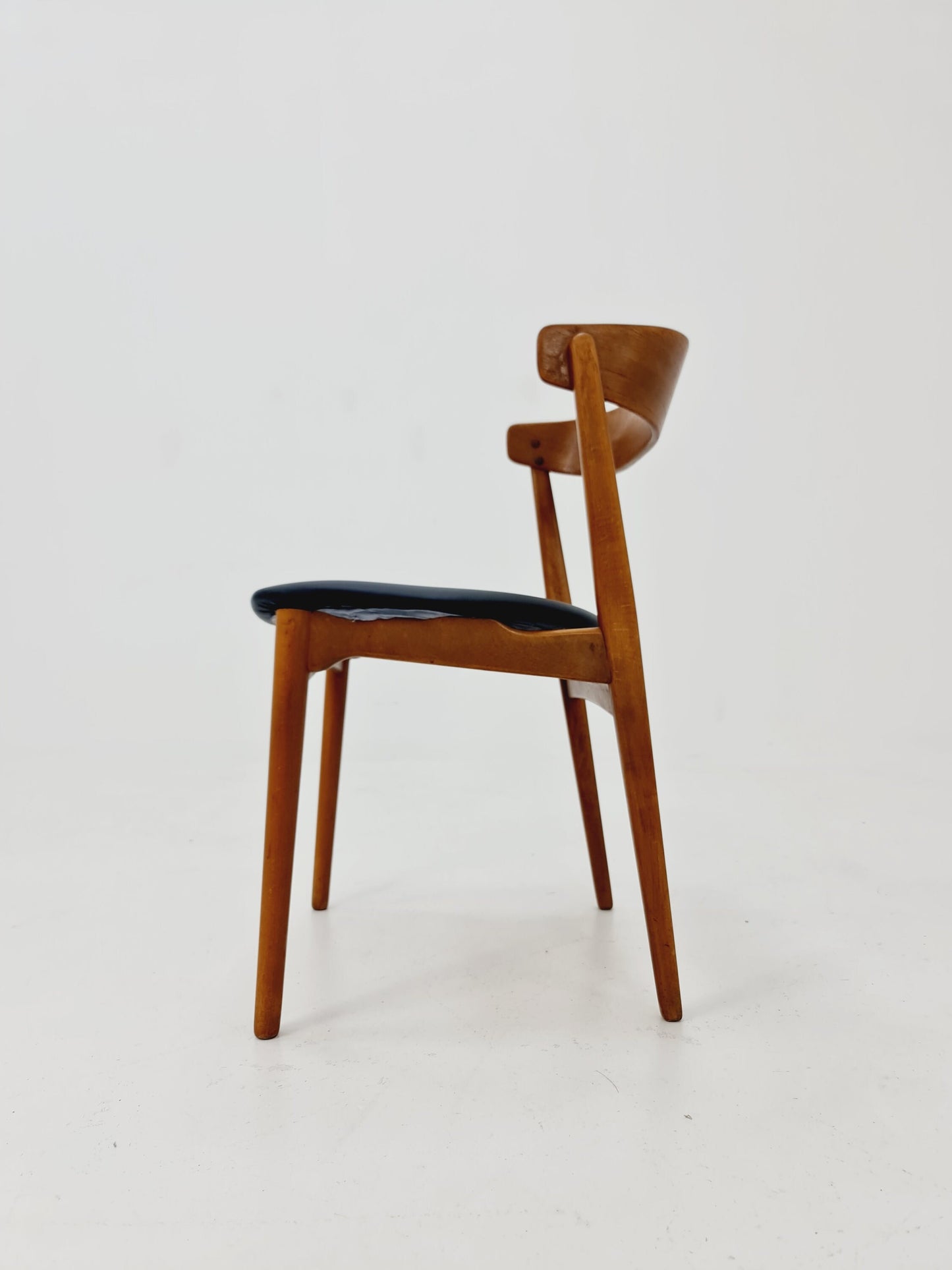 Vintage Danish teak dining/desk chair by Farstrup denmark , 1960s