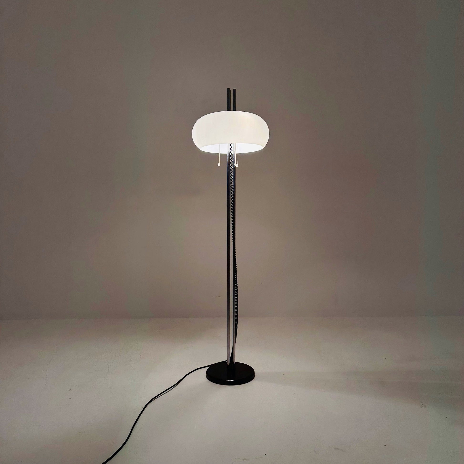Space age adjustable floor lamp Harvey Guzzini ,1970s