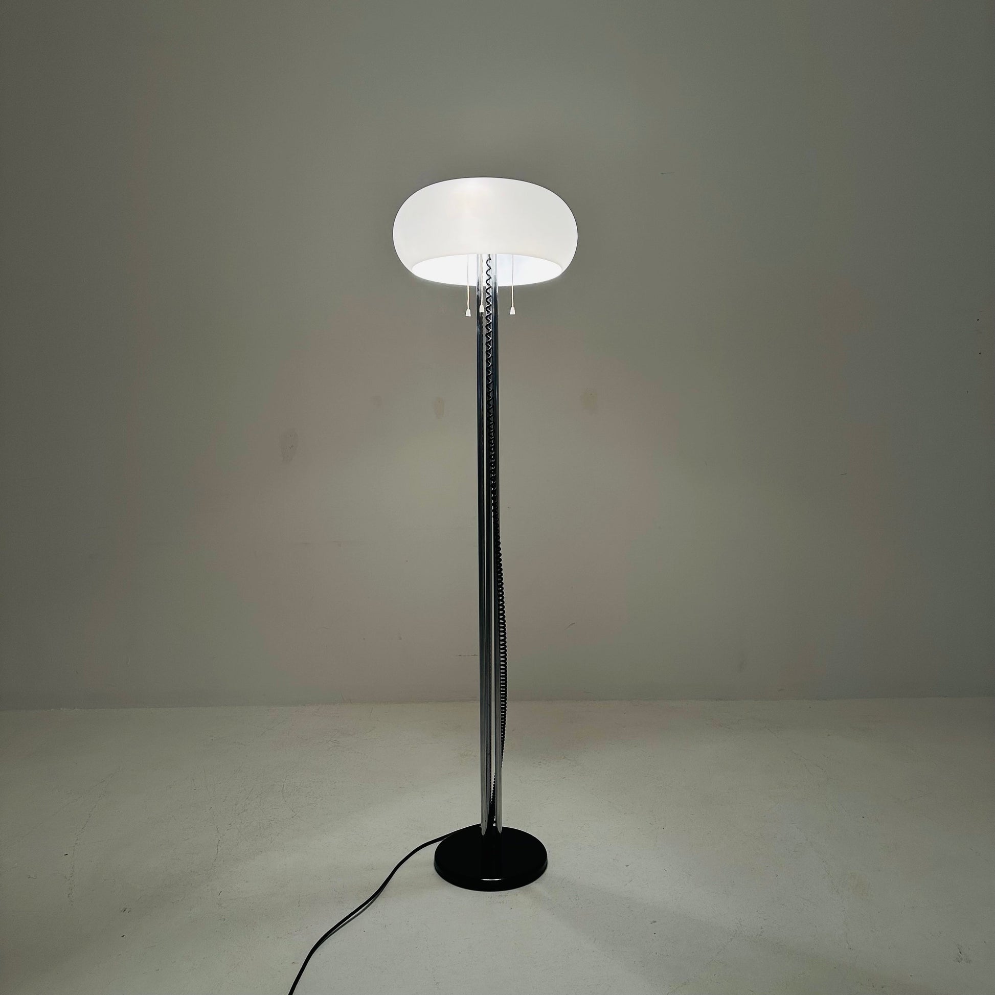 Space age adjustable floor lamp Harvey Guzzini ,1970s