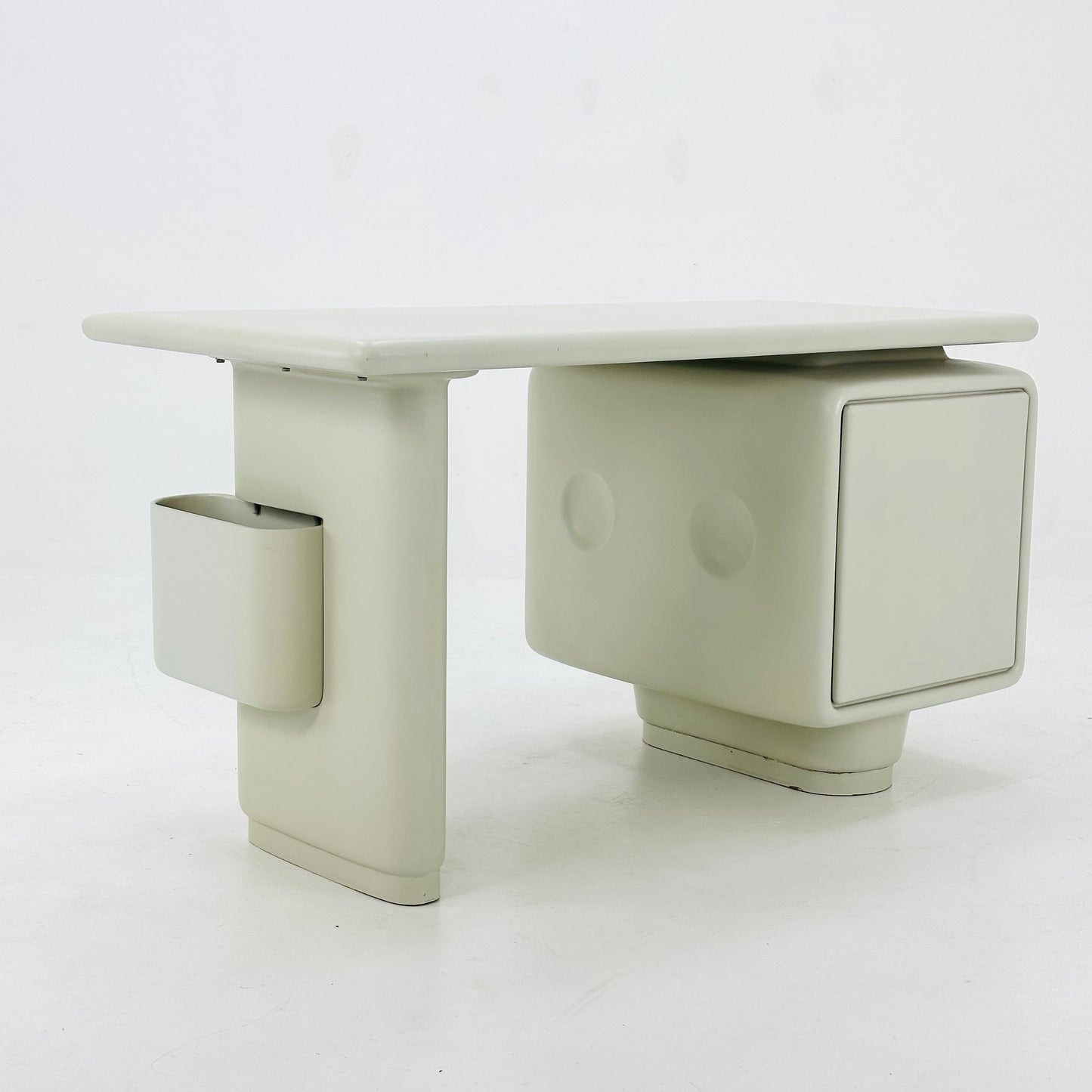 Rare Ernest Igl for Wilhelm Werndl, desk model 'Jet', fiberglass, Czech Republic, 1970s