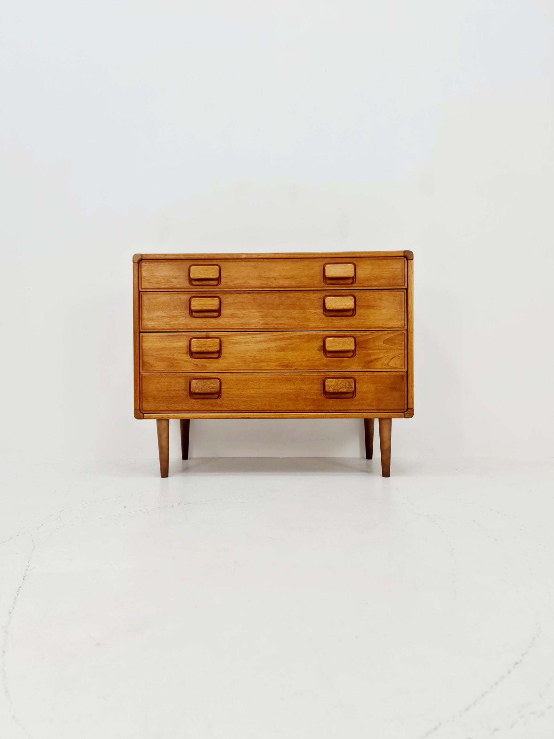 Mid century Danish Solid teak Sideboard / chest of drawers by Cado 1960s